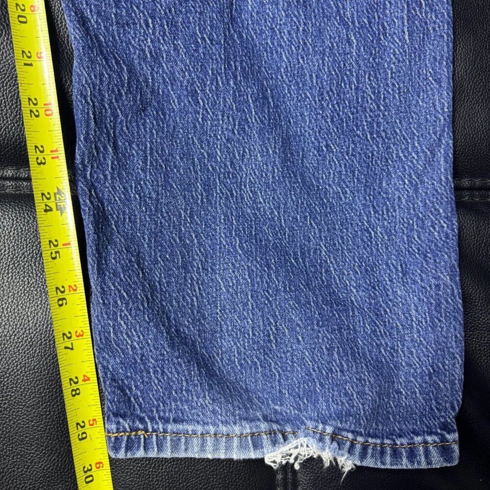 Levi's 505 Men's Straight Leg Jeans Blue Denim Regular‎ Fit Medium Wash W44 L30 - Picture 14 of 14
